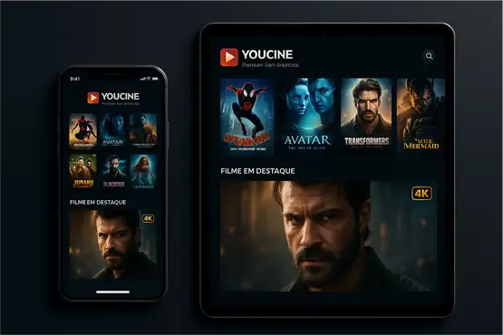 Youcine on multiple devices
